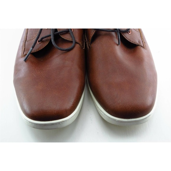 Aldo Shoes Sz 10 M Almond Toe Brown Derby Oxfords Synthetic  Aldo Shoes Sz 10 M‎ Almond Toe Brown Derby Oxfords Synthetic Men